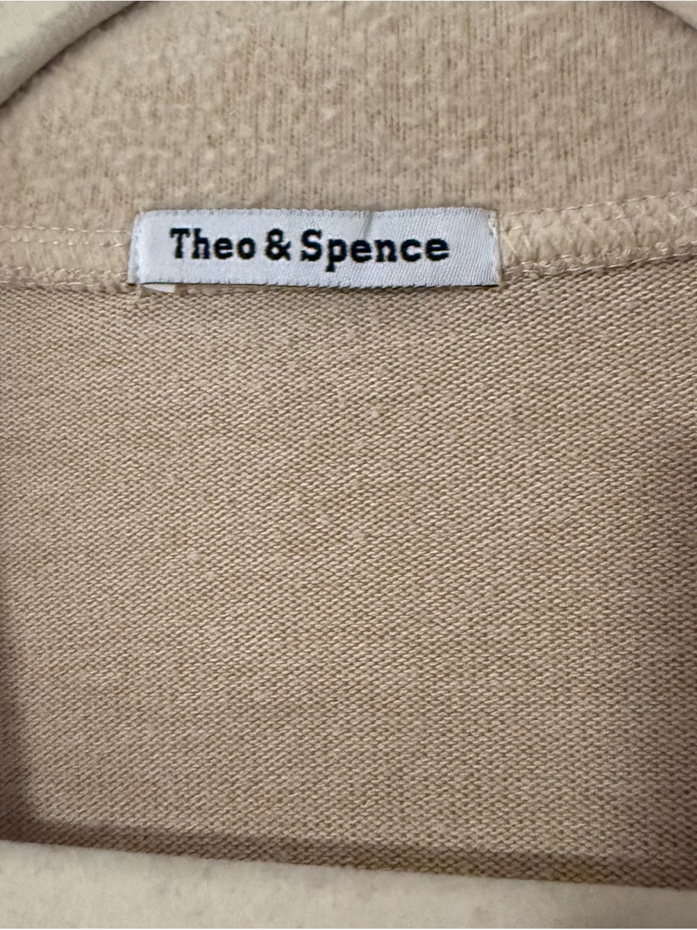 Beige Button-Front Knit Shacket - Picture 3 of 4